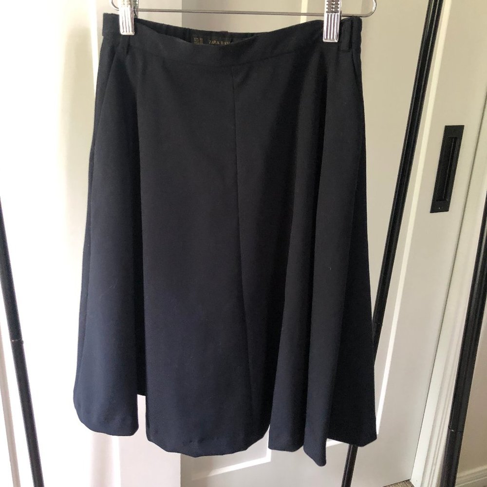 Zara Navy Skirt